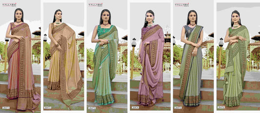 Avika Vallabhi Prints Brasso Sarees