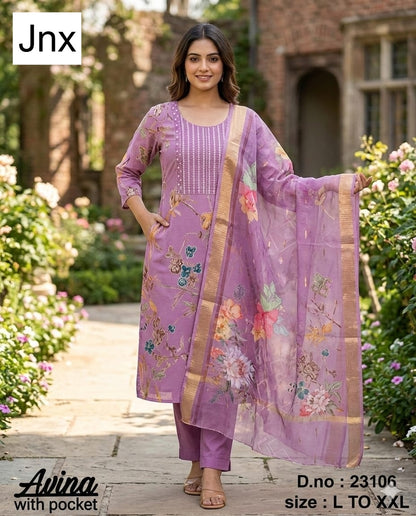 Avina 190626 Jnx Berlin Readymade Pant Style Suits Wholesaler Ahmedabad