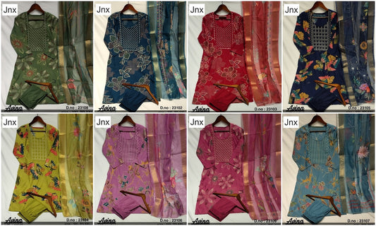 Avina Jnx Berlin Readymade Pant Style Suits Wholesaler