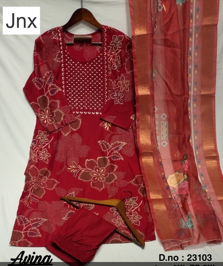 Avina Jnx Berlin Readymade Pant Style Suits Wholesaler