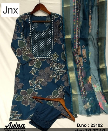 Avina Jnx Berlin Readymade Pant Style Suits Wholesaler