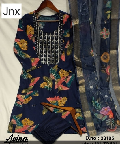 Avina Jnx Berlin Readymade Pant Style Suits Wholesaler