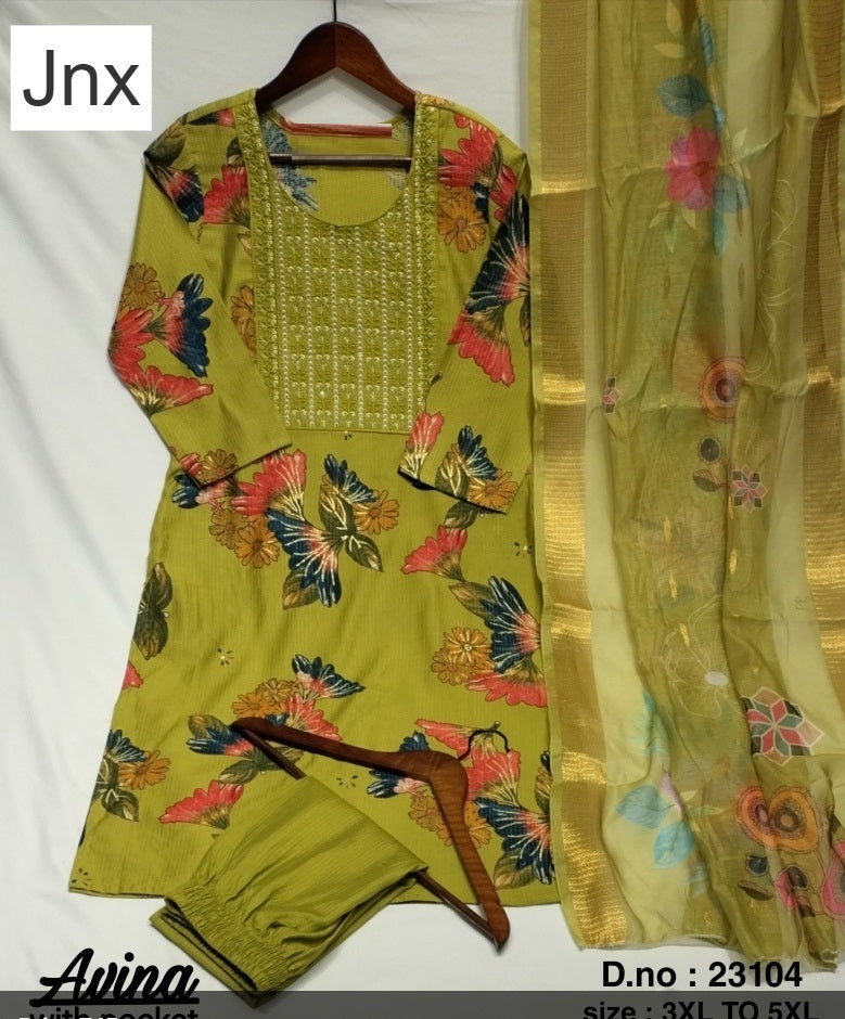 Avina Jnx Berlin Readymade Pant Style Suits Wholesaler