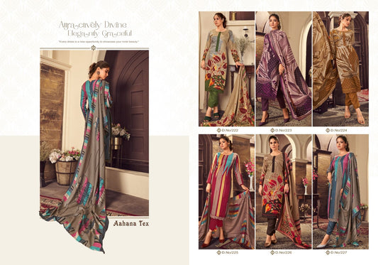 Avisha Vol 2 Aahana Pashmina Suits Manufacturer Gujarat