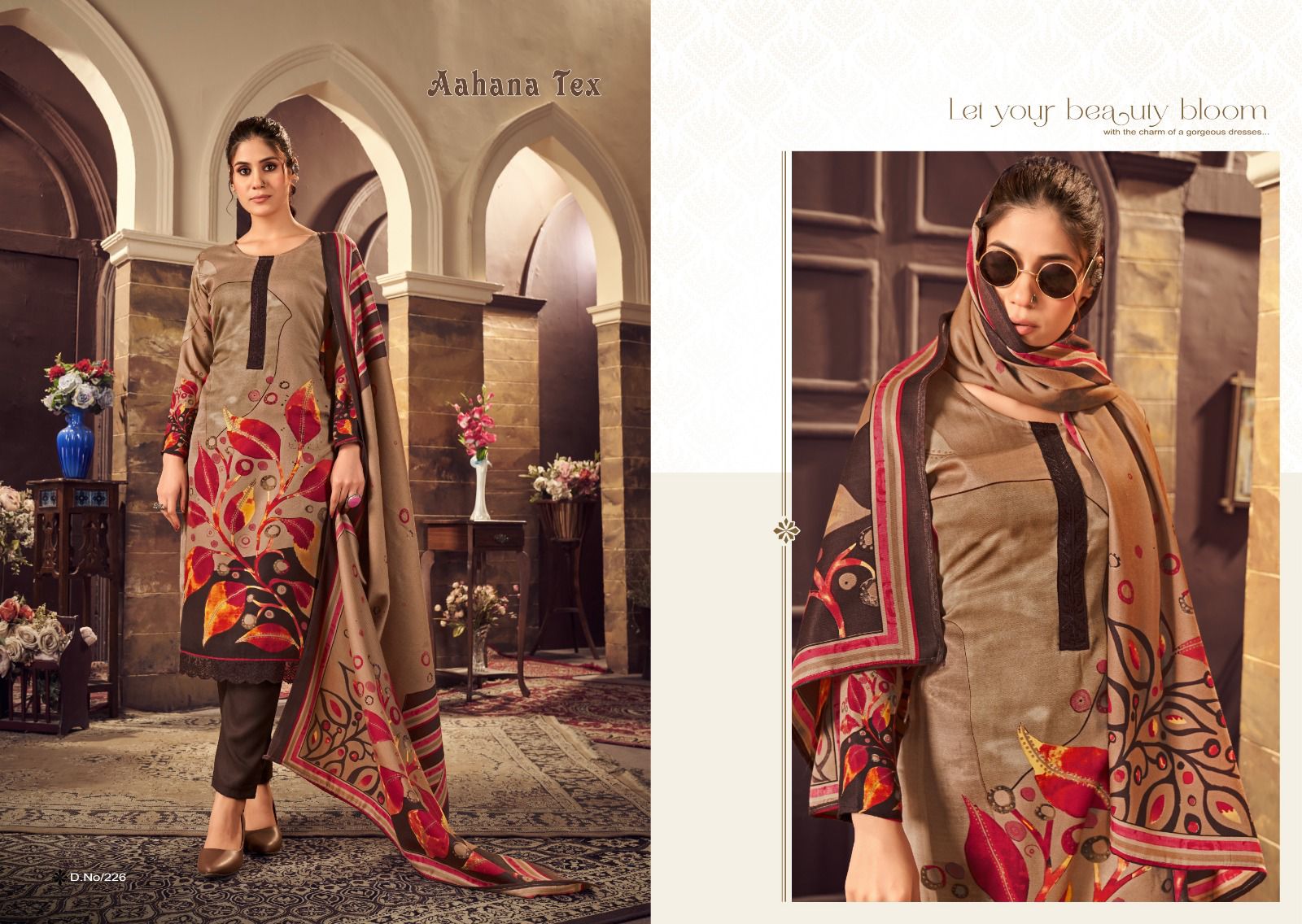 Avisha Vol 2 Aahana Pashmina Suits Manufacturer Gujarat