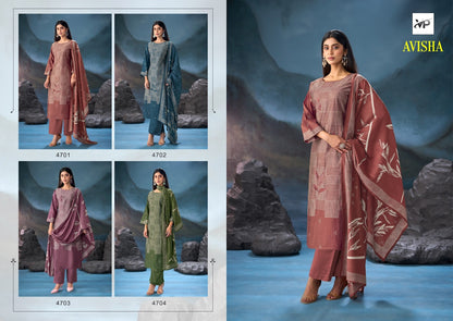 Avisha Vp Brand Muslin Pant Style Suits Supplier