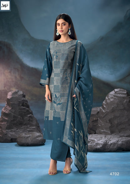 Avisha Vp Brand Muslin Pant Style Suits Supplier
