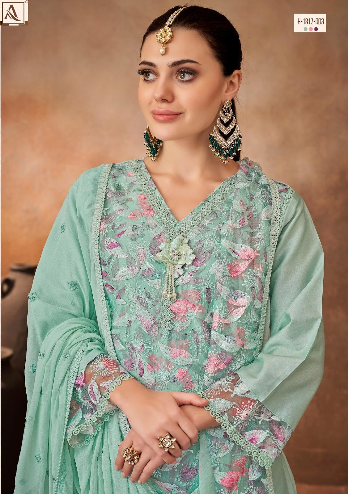 Avleen Alok Pure Zam Pant Style Suits Wholesale Price