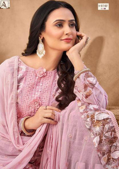 Avleen Alok Pure Zam Pant Style Suits Wholesale Price
