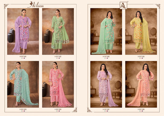 Avleen Alok Pure Zam Pant Style Suits Wholesale Price