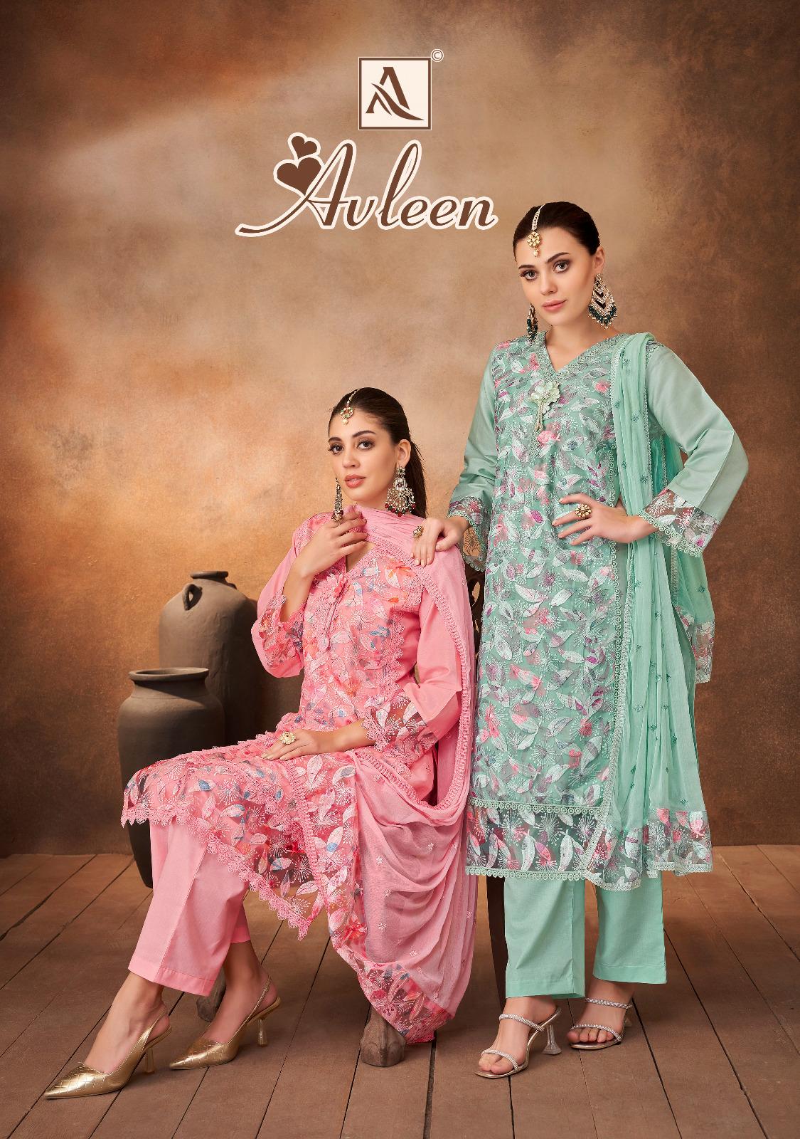 Avleen Alok Pure Zam Pant Style Suits Wholesale Price