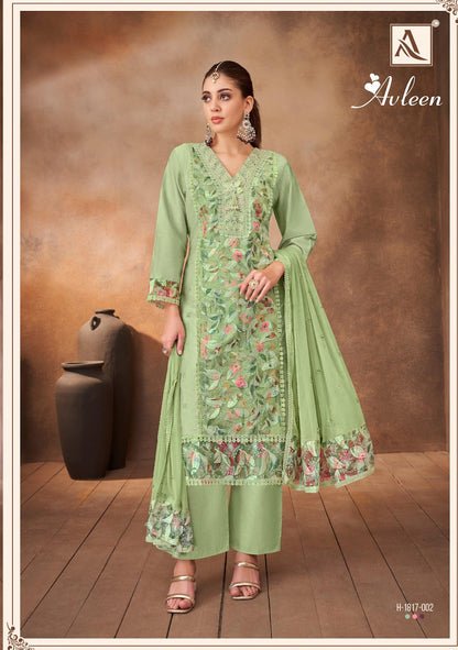 Avleen Alok Pure Zam Pant Style Suits Wholesale Price