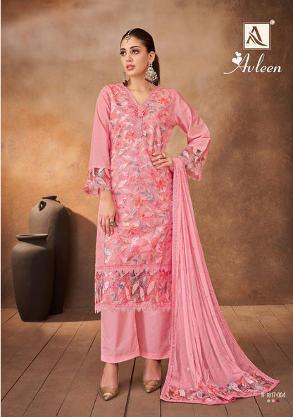 Avleen Alok Pure Zam Pant Style Suits Wholesale Price