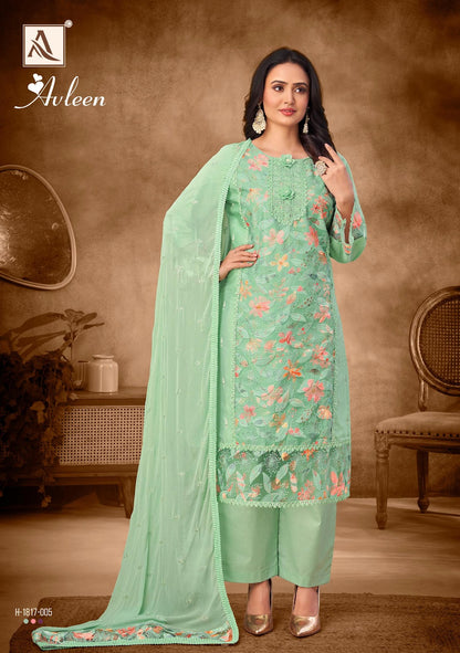 Avleen Alok Pure Zam Pant Style Suits Wholesale Price
