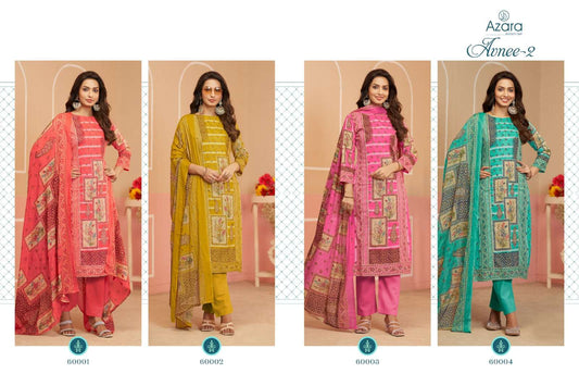 Avnee 2 Radhika Fashion Azara Lawn Cotton Karachi Salwar Suits Exporter Ahmedabad