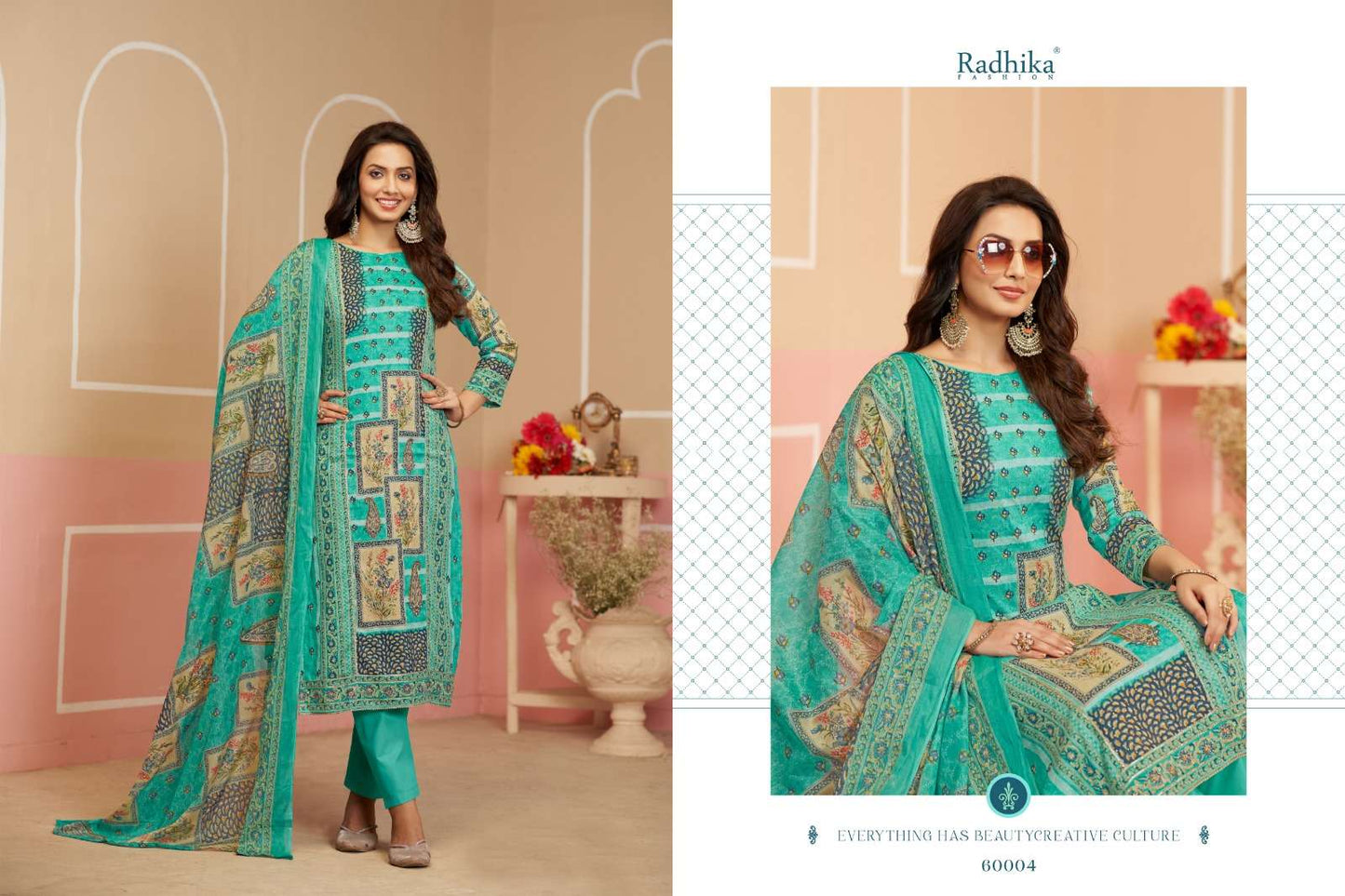 Avnee 2 Radhika Fashion Azara Lawn Cotton Karachi Salwar Suits Exporter Ahmedabad