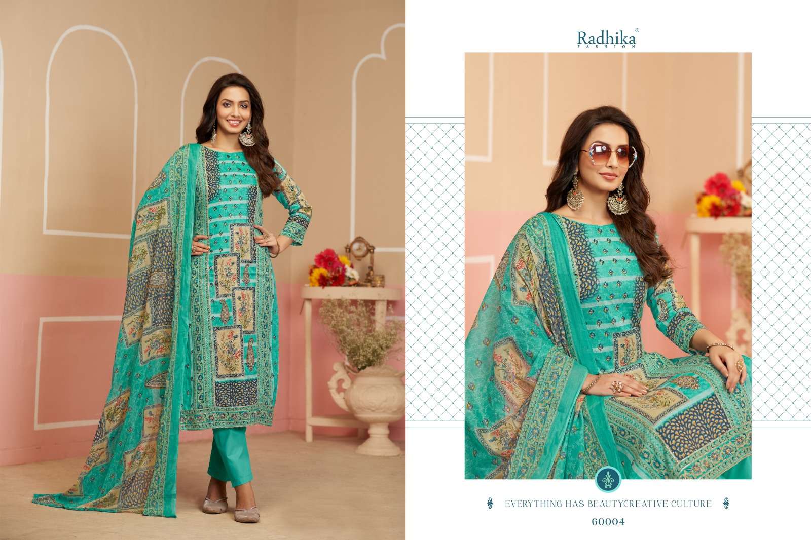 Avnee 2 Radhika Fashion Azara Lawn Cotton Karachi Salwar Suits Exporter Ahmedabad