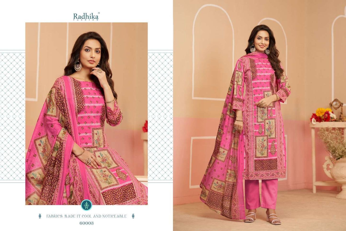 Avnee 2 Radhika Fashion Azara Lawn Cotton Karachi Salwar Suits Exporter Ahmedabad