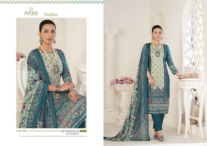 Avnee 3 Radhika Fashion Azara Pure Lawn Karachi Salwar Suits Wholesale Price
