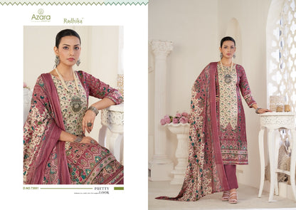 Avnee 3 Radhika Fashion Azara Pure Lawn Karachi Salwar Suits Wholesale Price