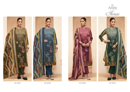 Avnee Radhika Fashion Azara Lawn Cotton Karachi Salwar Suits Wholesaler Ahmedabad