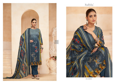 Avnee Radhika Fashion Azara Lawn Cotton Karachi Salwar Suits Wholesaler Ahmedabad