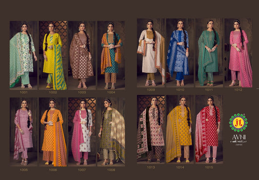 Avni Jt Cotton Dress Material
