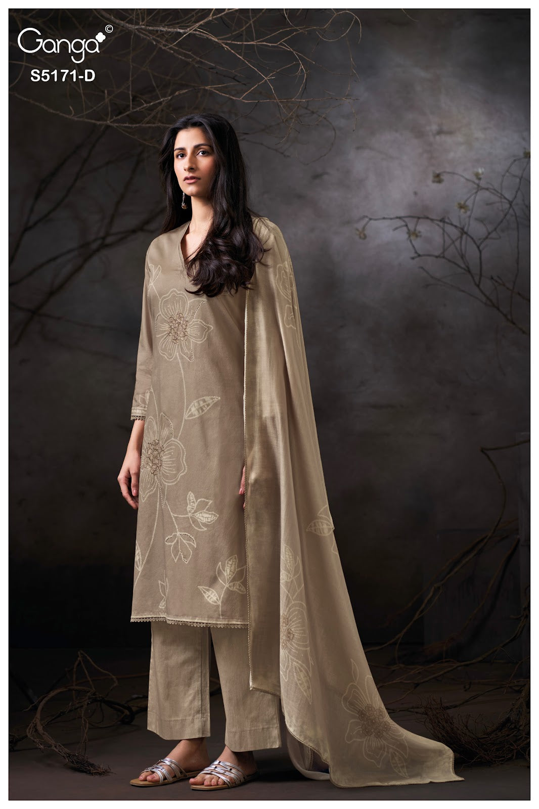 Avnur S5171 Ganga Corduroy Pant Style Suits Manufacturer Gujarat