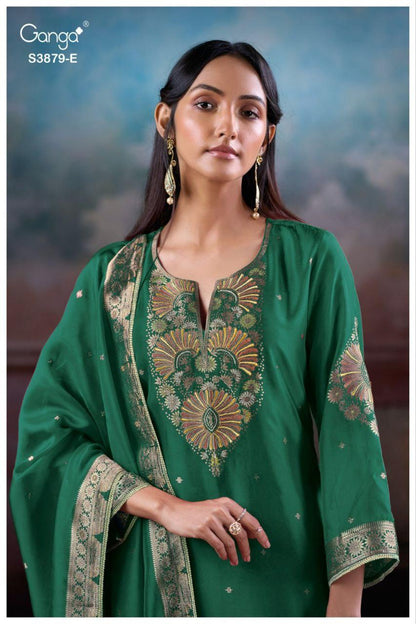 Avry 3879 Ganga Plazzo Style Suits Wholesale Rate