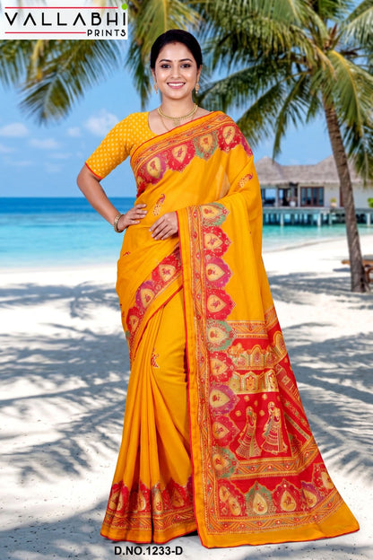 Avsar Vallabhi Prints Moss Sarees Wholesaler Ahmedabad