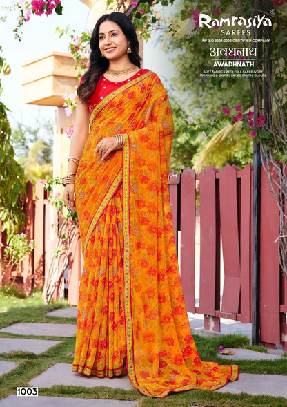 Awadhnath Ramrasiya Sarees Supplier Ahmedabad