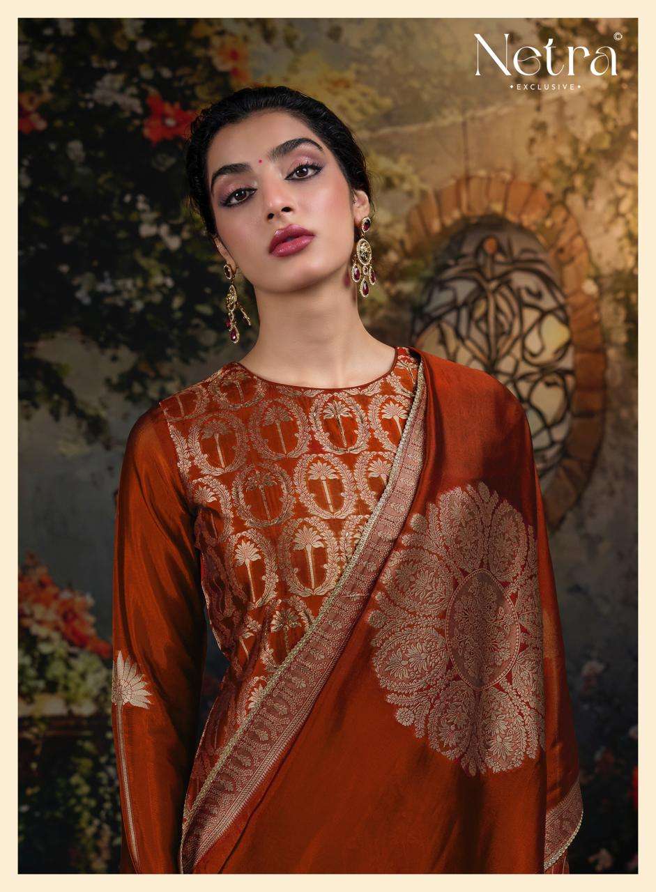 Ayaka Vol 2 Netra Woven Silk Pant Style Suits Supplier Gujarat