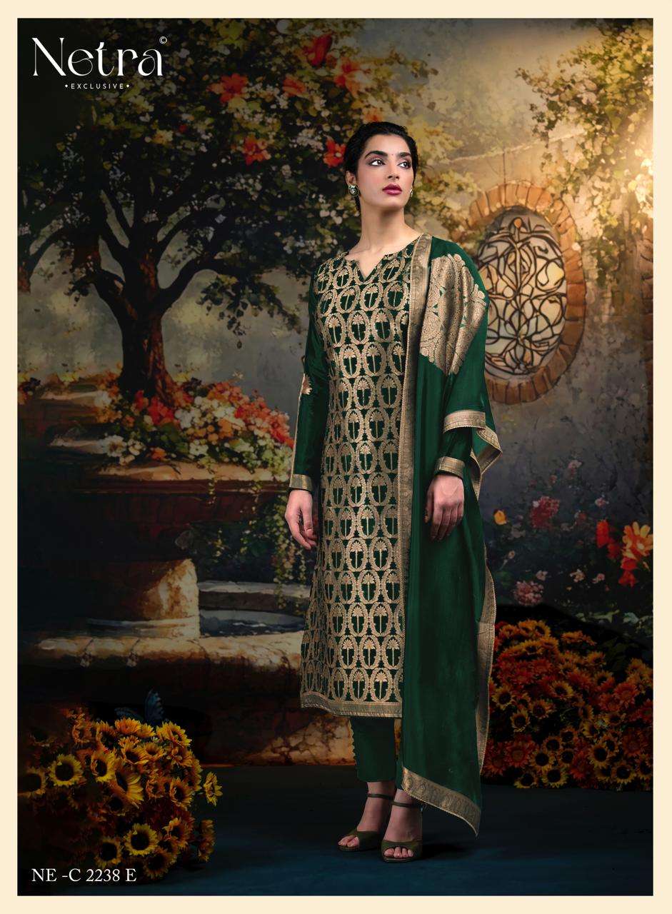 Ayaka Vol 2 Netra Woven Silk Pant Style Suits Supplier Gujarat