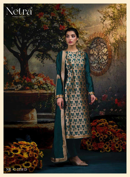 Ayaka Vol 2 Netra Woven Silk Pant Style Suits Supplier Gujarat