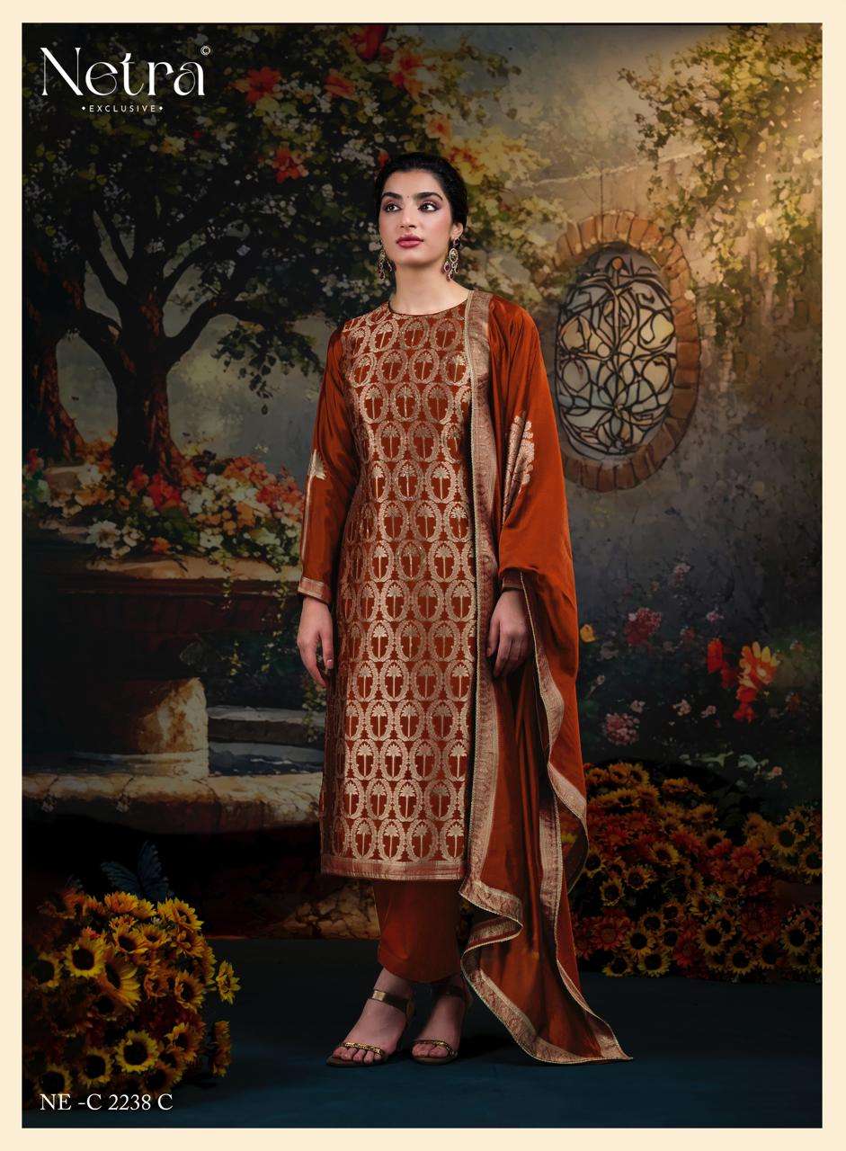 Ayaka Vol 2 Netra Woven Silk Pant Style Suits Supplier Gujarat