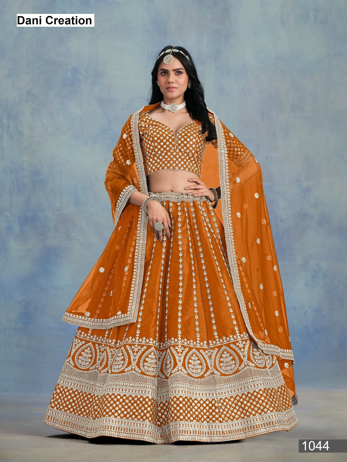 Ayana Mehvish Dani Creation Art Silk Lehenga Choli Manufacturer Ahmedabad
