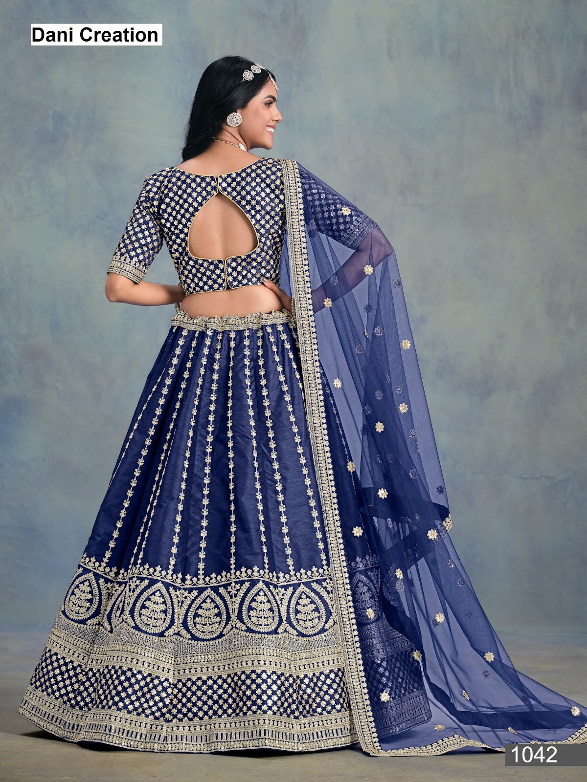 Ayana Mehvish Dani Creation Art Silk Lehenga Choli Manufacturer Ahmedabad