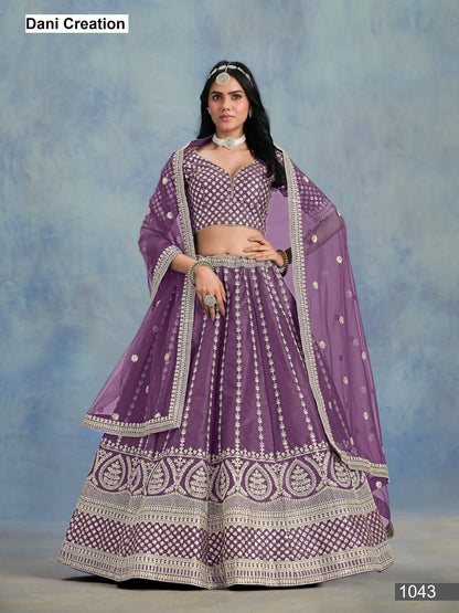Ayana Mehvish Dani Creation Art Silk Lehenga Choli Manufacturer Ahmedabad
