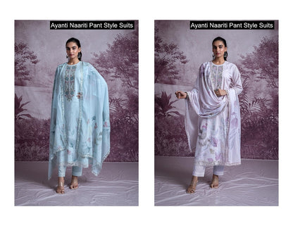 Ayanti Naariti Cotton Pant Style Suits Wholesaler