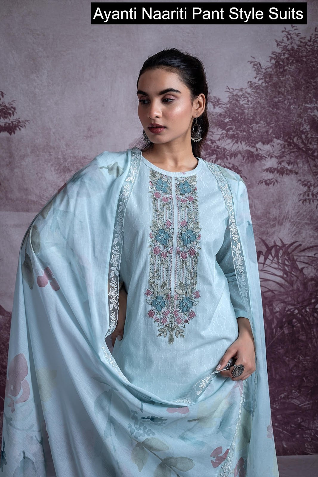 Ayanti Naariti Cotton Pant Style Suits Wholesaler