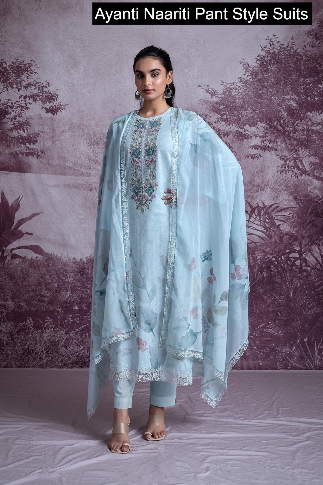 Ayanti Naariti Cotton Pant Style Suits Wholesaler