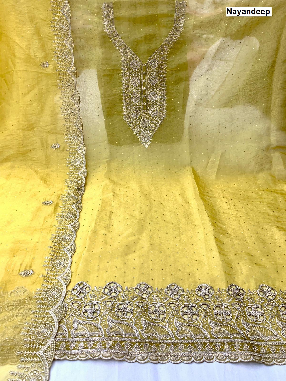 Ayesha Nayandeep Silk Salwar Suits Wholesaler India