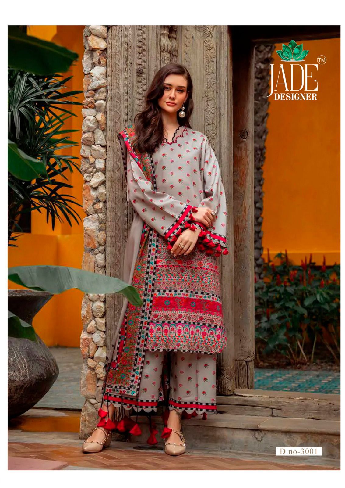 Ayesha Zara Vol 3 Jade Designer Cotton Lawn Karachi Salwar Suits Supplier