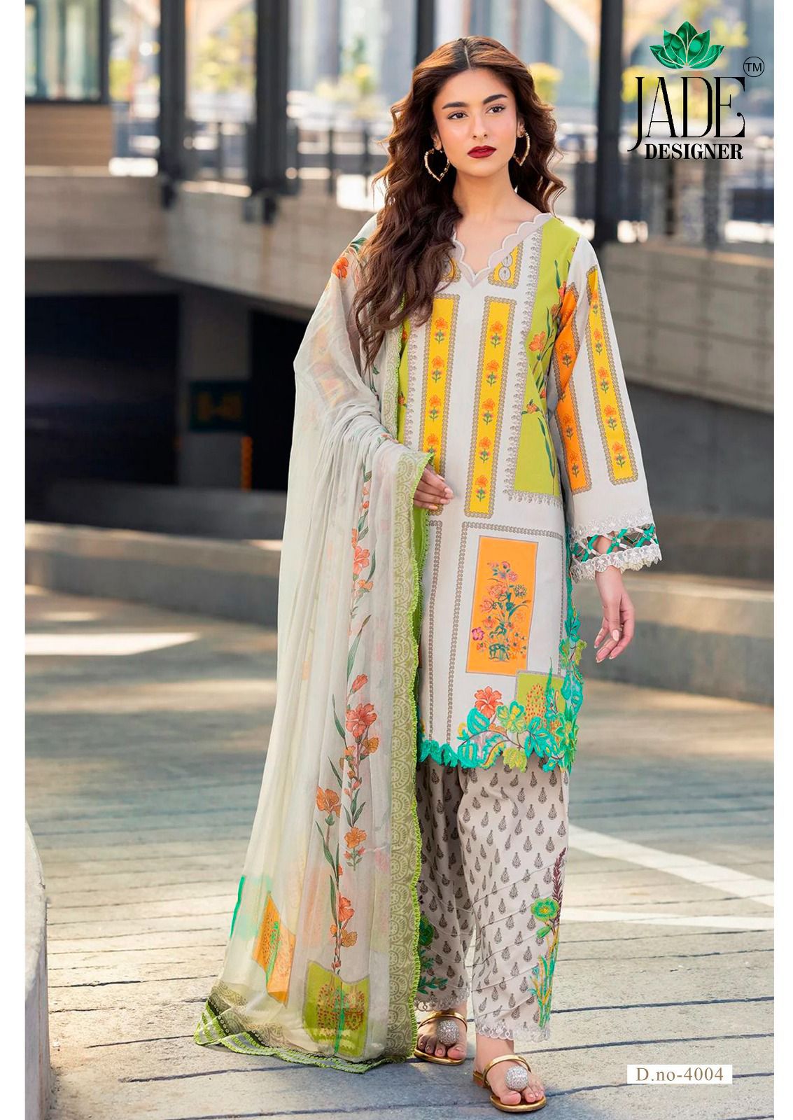 Ayesha Zara Vol 4 Jade Designer Lawn Cotton Karachi Salwar Suits Manufacturer