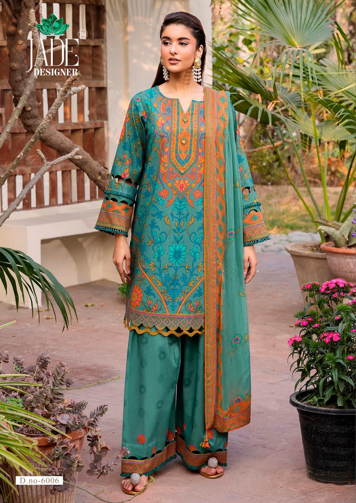 Ayesha Zara Vol 6 Jade Designer Lawn Cotton Karachi Salwar Suits Manufacturer Gujarat