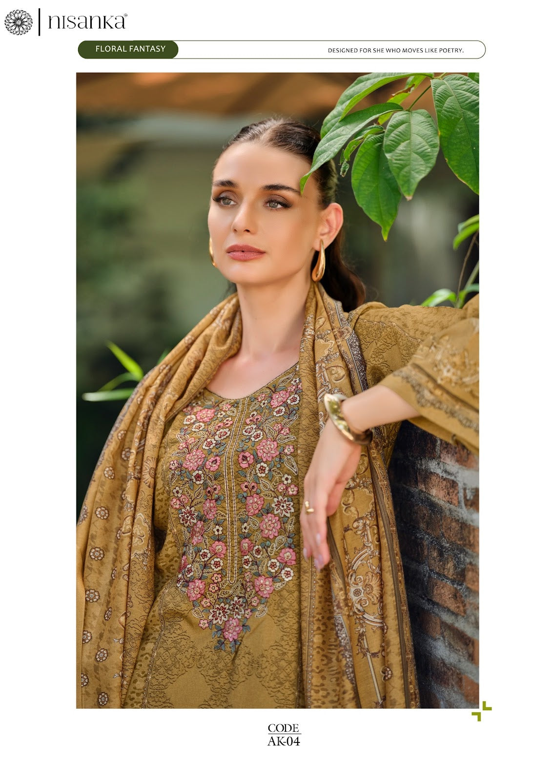 Aykaa Nisanka Viscose Karachi Salwar Suits Supplier Gujarat