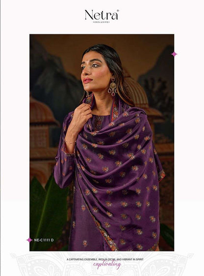 Ayla Netra Premium Viscose Pant Style Suits Supplier India