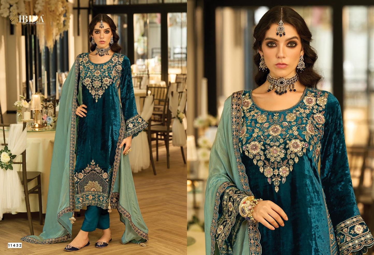 Aylin Ibiza Velvet Suits Wholesaler