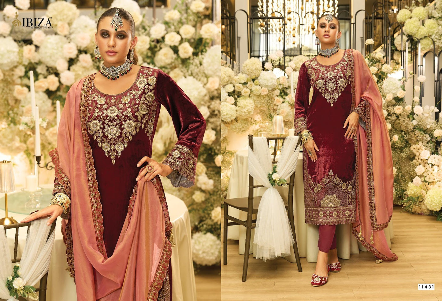 Aylin Ibiza Velvet Suits Wholesaler