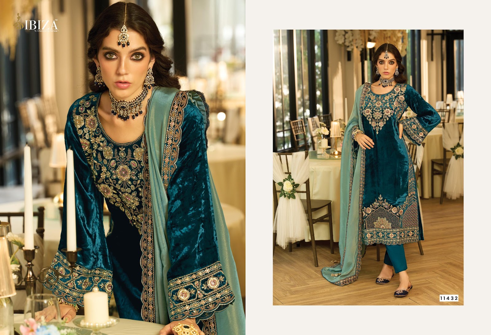 Aylin Ibiza Velvet Suits Wholesaler